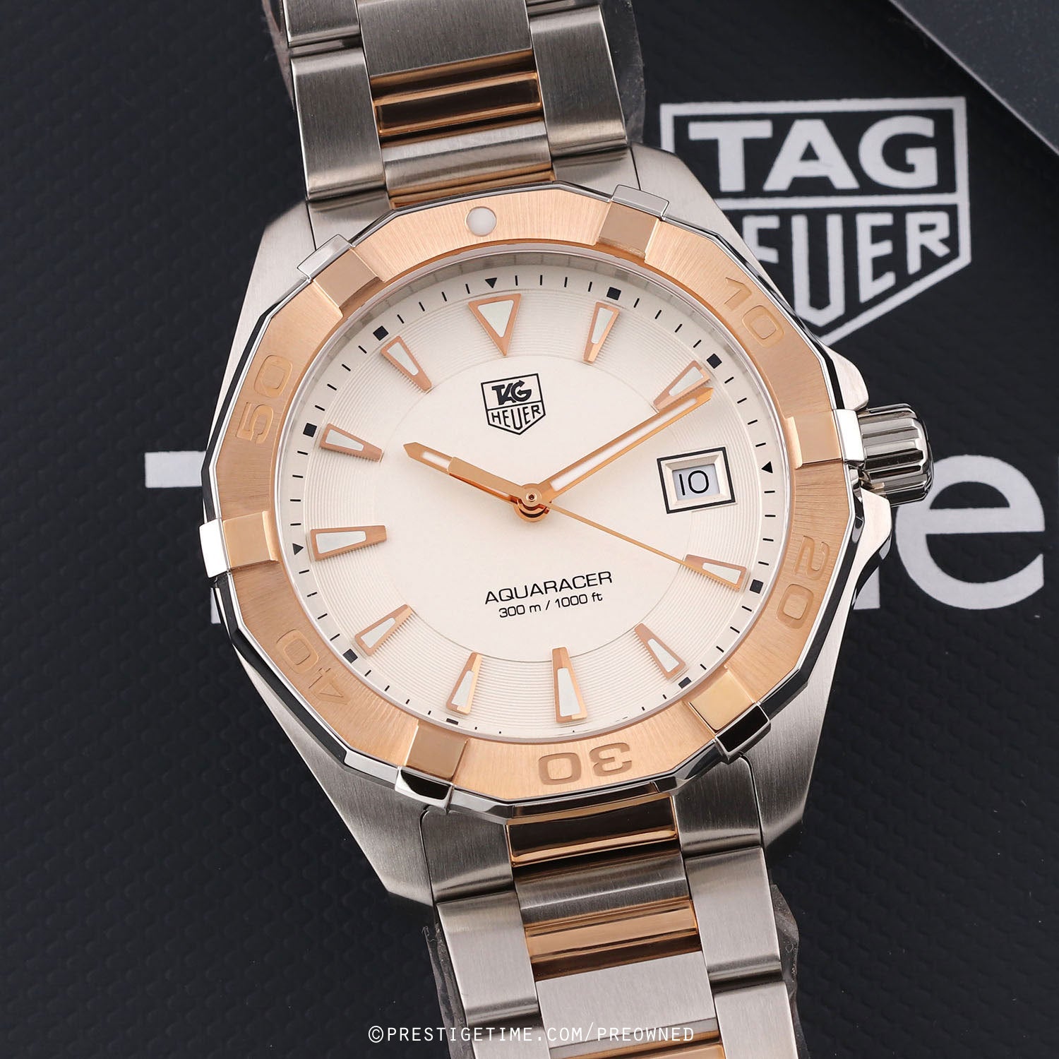  Shop Authentic Tag Heuer Aquaracer White Dial Watch for Men - WAY1150.BD0911 - Luxxuri