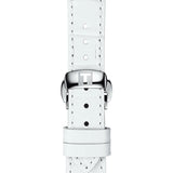  Shop Authentic Tissot T-Classic Powermatic 80 Mother of Pearl Silver Dial White Leather Strap Watch For Women - T108.208.26.117.00 - Luxxuri