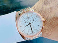 Tissot Carson Premium Chronograph White Dial Two Tone Steel Strap Watch For Men - T122.417.22.011.00