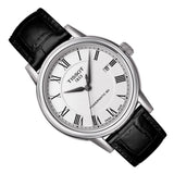  Shop Authentic Tissot Carson Powermatic 80 White Dial Black Leather Strap Watch For Men - T085.407.16.013.00 - Luxxuri