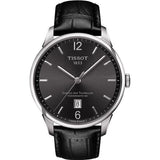  Shop Authentic Tissot Chemin Des Tourelles Powermatic 80 Black Dial Black Leather Strap Watch For Men - T099.407.16.447.00 - Luxxuri