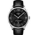  Shop Authentic Tissot Chemin Des Tourelles Powermatic 80 Black Dial Black Leather Strap Watch For Men - T099.407.16.058.00 - Luxxuri