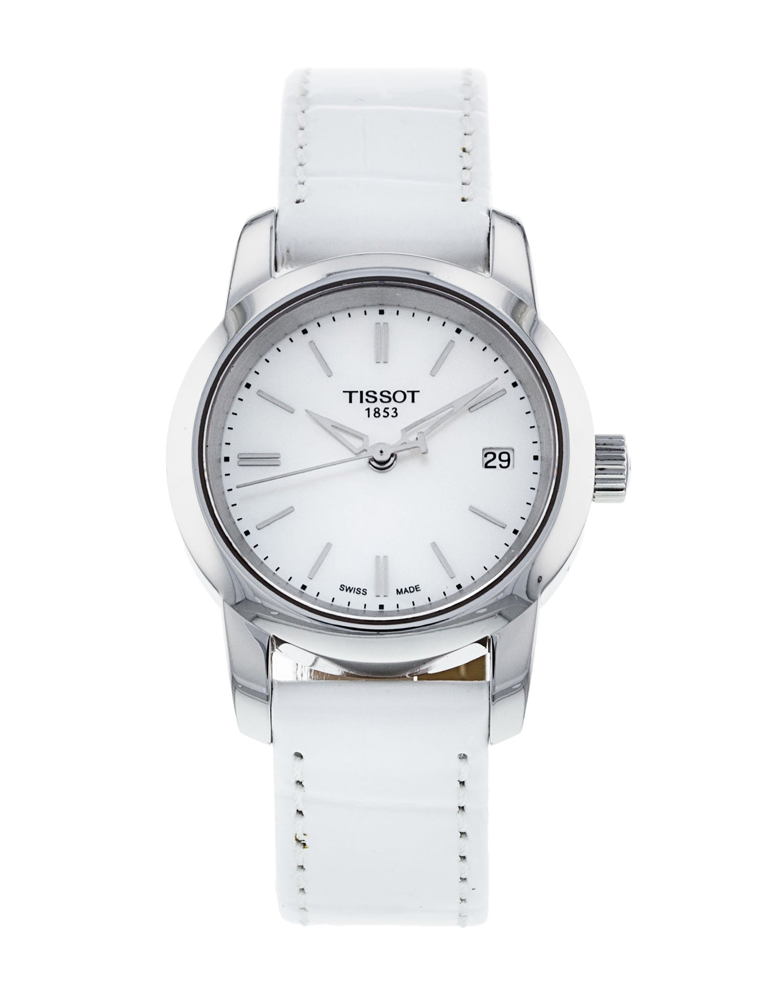  Shop Authentic Tissot Classic Dream Lady Mother of Pearl Dial Watch For Women - T033.210.16.111.00 - Luxxuri