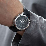  Shop Authentic Tissot T Classic Couturier Chronograph Black Dial Black Leather Strap Watch For Men - T035.617.16.051.00 - Luxxuri