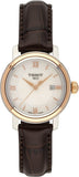  Shop Authentic Tissot Bridgeport Lady White Dial Brown Leather Strap Watch For Women - T097.010.26.118.00 - Luxxuri