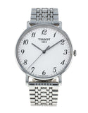  Shop Authentic Tissot Everytime Desire Medium Silver Dial Silver Mesh Bracelet Watch For Men - T109.410.11.032.00 - Luxxuri