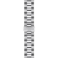 Tissot Gentleman Powermatic 80 Silicium Ice Blue Silver Steel Strap Watch For Men - T127.407.11.351.00