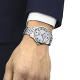 Shop Authentic Tissot Le Locle Powermatic 80 Silver Dial Silver Steel Strap Watch for Men - T006.407.11.033.03 - Luxxuri