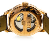  Shop Authentic Tissot Le Locle Powermatic 80 Silver Dial Brown Leather Strap Watch For Men - T006.407.36.033.00 - Luxxuri