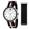 Tissot T Sport Quickster Chronograph NATO Watch For Men - T095.417.17.037.01