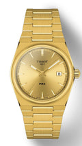  Shop Authentic Tissot PRX Powermatic 80 Gold Dial Gold Steel Strap Watch for Men - T137.407.33.021.00 - Luxxuri