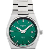  Shop Authentic Tissot PRX Green Dial Silver Steel Strap Watch for Women - T137.210.11.081.00 - Luxxuri