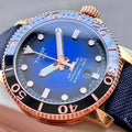 Tissot Seastar 1000 Powermatic 80 Blue Dial Blue Nylon Strap Watch for Men - T120.407.37.041.00