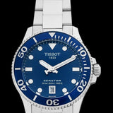  Shop Authentic Tissot Seastar 1000 Lady Blue Dial Silver Steel Strap Watch For Women - T120.210.11.041.00 - Luxxuri