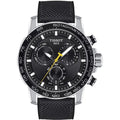 Shop Authentic Tissot Supersport Chrono Black Dial Black Nylon Strap Watch for Men - T125.617.17.051.02 - Luxxuri