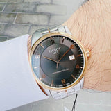  Shop Authentic Tissot T Classic Luxury Powermatic 80 Black Dial Silver Steel Strap Watch For Men - T086.407.22.067.00 - Luxxuri