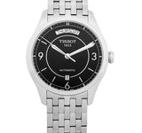  Shop Authentic Tissot T Classic T One Automatic Black Dial Silver Steel Strap Watch For Men - T038.430.11.057.00 - Luxxuri