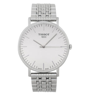  Shop Authentic Tissot T Classic Everytime Large White Dial Silver Steel Strap Watch for Men - T109.610.11.031.00 - Luxxuri