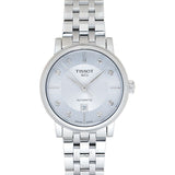  Shop Authentic Tissot Carson Premium Automatic Lady Diamonds Silver Dial Silver Steel Strap Watch for Women - T122.207.11.036.00 - Luxxuri
