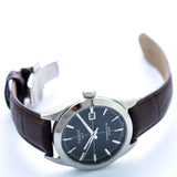  Shop Authentic Tissot Gentleman Powermatic 80 Silicium Black Dial Brown Leather Strap Watch For Men - T127.407.16.051.01 - Luxxuri