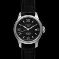  Shop Authentic Tissot Le Locle Automatic Lady Black Dial Black Leather Strap Watch for Women - T41.1.123.57 - Luxxuri