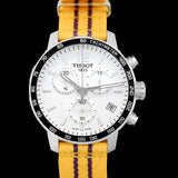  Shop Authentic Tissot Quickster Chronograph NBA LA Lakers White Dial Yellow NATO Strap Watch for Men - T095.417.17.037.05 - Luxxuri