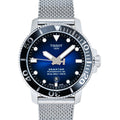 Tissot Seastar 1000 Powermatic 80 Blue Dial SIlver Mesh Bracelet Watch For Men - T120.407.11.041.02