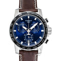  Shop Authentic Tissot Supersport Chrono Blue Dial Brown Leather Strap Watch For Men - T125.617.16.041.00 - Luxxuri