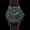 Tissot Supersport Chrono Giro D'Italia Black Dial Black Nylon Strap Watch for Men - T125.617.37.051.00