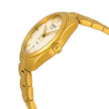  Shop Authentic Tissot T Classic PR 100 Lady White Dial Gold Steel Strap Watch for Women - T101.210.33.031.00 - Luxxuri