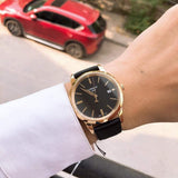  Shop Authentic Tissot T Classic Dream Black Dial Black Leather Strap Watch for Men - T033.410.36.051.01 - Luxxuri