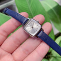  Shop Authentic Tissot Lovely Square Silver Dial Blue Leather Strap Watch For Women - T058.109.16.031.00 - Luxxuri