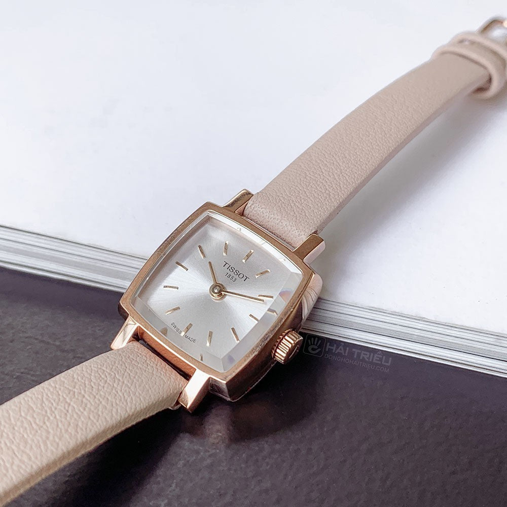 Shop Authentic Tissot T Lady Lovely Square White Dial Pink Leather Strap Watch For Women - T058.109.36.031.00 - Luxxuri