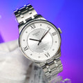  Shop Authentic Tissot Chemin Des Tourelles Powermatic 80 Diamonds Silver Dial Silver Steel Strap Watch for Men - T099.407.11.033.00 - Luxxuri