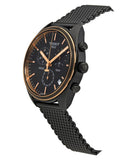  Shop Authentic Tissot T Classic PR 100 Chronograph Anthracite Black Dial Black Mesh Bracelet Watch For Men - T101.417.23.061.00 - Luxxuri