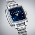  Shop Authentic Tissot Lovely Square Blue Dial Silver Mesh Bracelet Watch For Women - T058.109.11.041.00 - Luxxuri