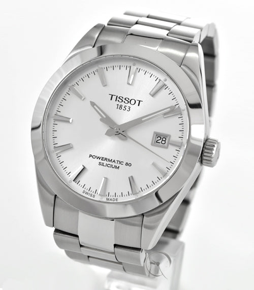  Shop Authentic Tissot Gentleman Powermatic 80 Silicium Silver Dial Silver Steel Strap Watch For Men - T127.407.11.031.00 - Luxxuri