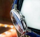  Shop Authentic Tissot Carson Premium Powermatic 80 Blue Dial Blue Leather Strap Watch For Men - T122.407.16.043.00 - Luxxuri