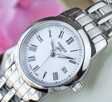  Shop Authentic Tissot T Classic Dream White Dial Silver Steel Strap Watch For Men - T033.210.11.013.00 - Luxxuri