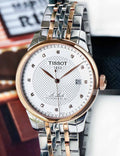  Shop Authentic Tissot Le Locle Powermatic 80 Silver Dial Two Tone Steel Strap Watch For Men - T006.407.22.036.01 - Luxxuri