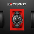  Shop Authentic Tissot T Sport PRS 516 Chronograph Black Dial Black Leather Strap Watch for Men - T131.617.36.051.00 - Luxxuri