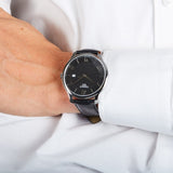  Shop Authentic Tissot T Classic Tradition Quartz Black Dial Black Leather Strap Watch For Men - T063.610.16.058.00 - Luxxuri