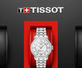  Shop Authentic Tissot Chemin Des Tourelles Powermatic 80 Rubies Mother of Pearl Dial Silver Steel Strap Watch For Women - T099.207.11.113.00 - Luxxuri