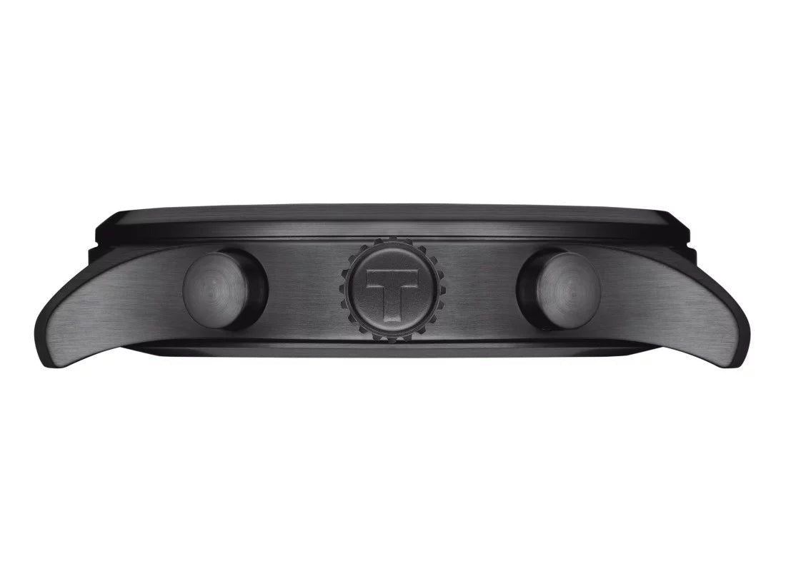  Shop Authentic Tissot Chrono XL Vintage Black Dial Black Leather Strap Watch For Men - T116.617.36.052.00 - Luxxuri