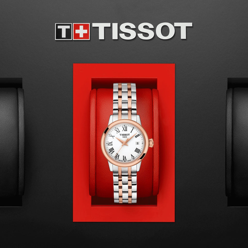  Shop Authentic Tissot Classic Dream Lady Quartz Watch For Women - T129.210.22.013.00 - Luxxuri