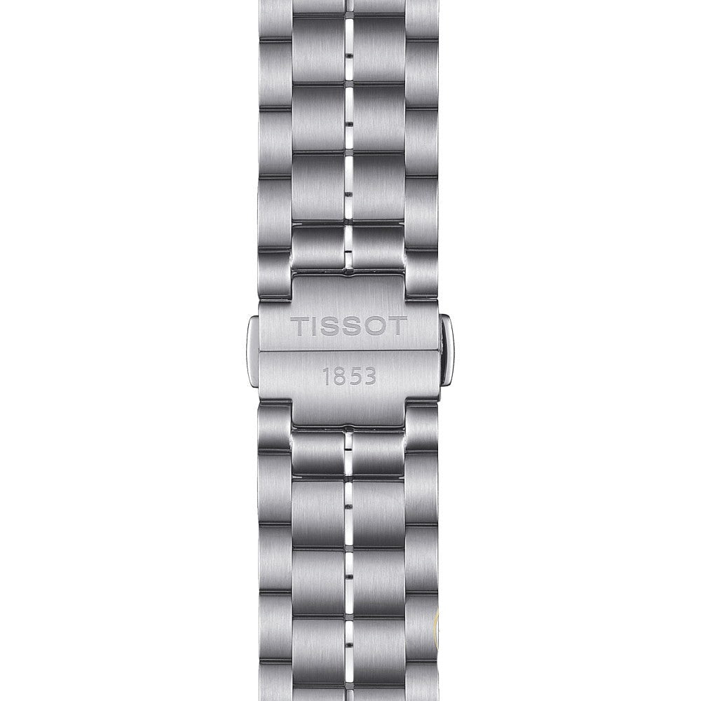  Shop Authentic Tissot Luxury Powermatic 80 Silver Dial Silver Steel Strap Watch For Men - T086.408.11.031.00 - Luxxuri