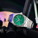  Shop Authentic Tissot PRX Green Dial Silver Steel Strap Watch for Women - T137.210.11.081.00 - Luxxuri