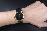  Shop Authentic Tissot T Classic Dream Black Dial Black Leather Strap Watch for Men - T033.410.36.051.01 - Luxxuri