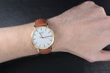  Shop Authentic Tissot T Classic Everytime White Dial Brown Leather Strap Watch For Men - T109.410.36.031.00 - Luxxuri
