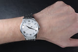  Shop Authentic Tissot T Classic Tradition Silver Dial Silver Steel Strap Watch For Men - T063.610.11.038.00 - Luxxuri
